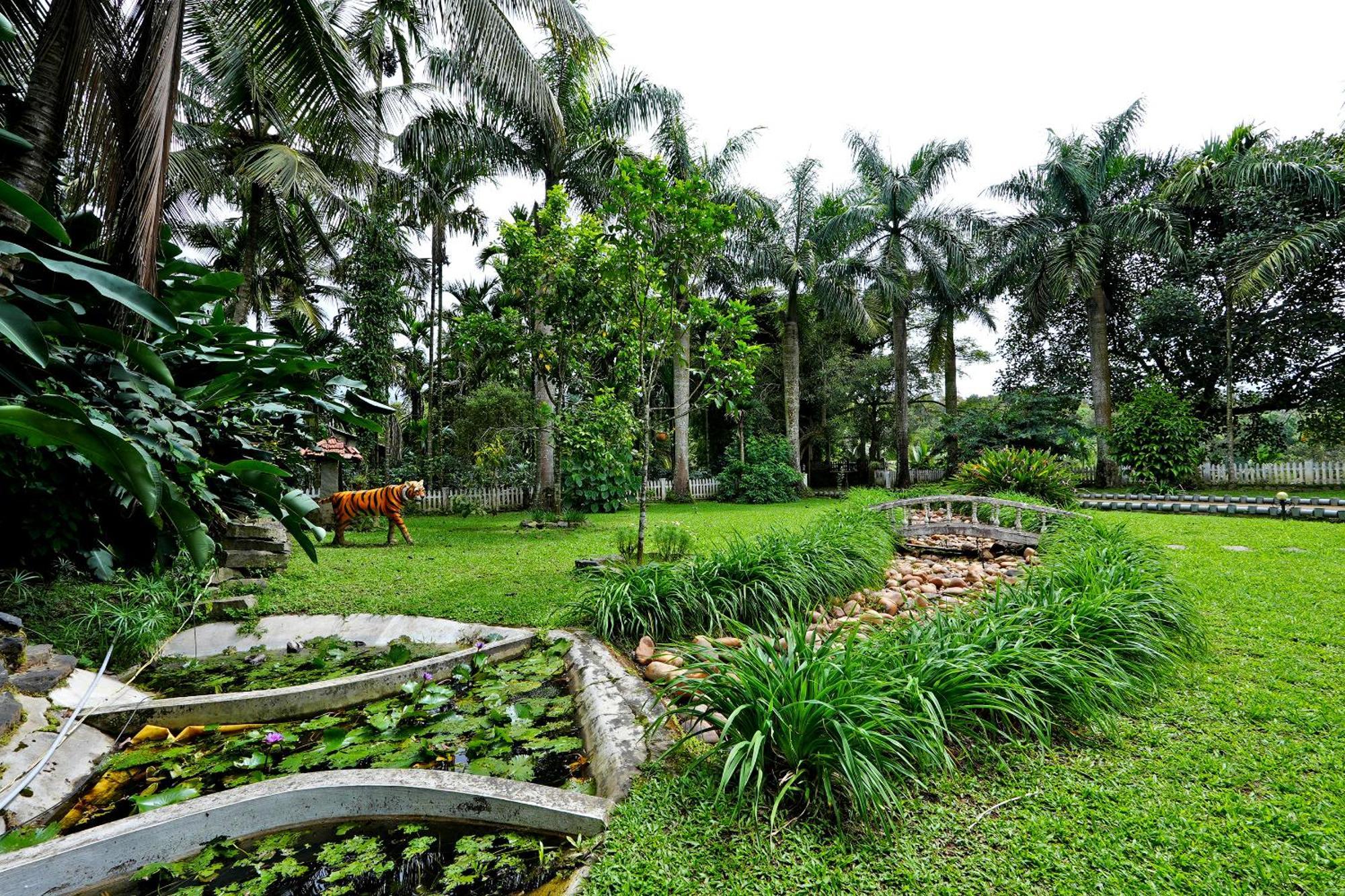 Leisure Homestay - Pool, Boating, Zipline, Home Food, Estate Chikmagalūr Extérieur photo